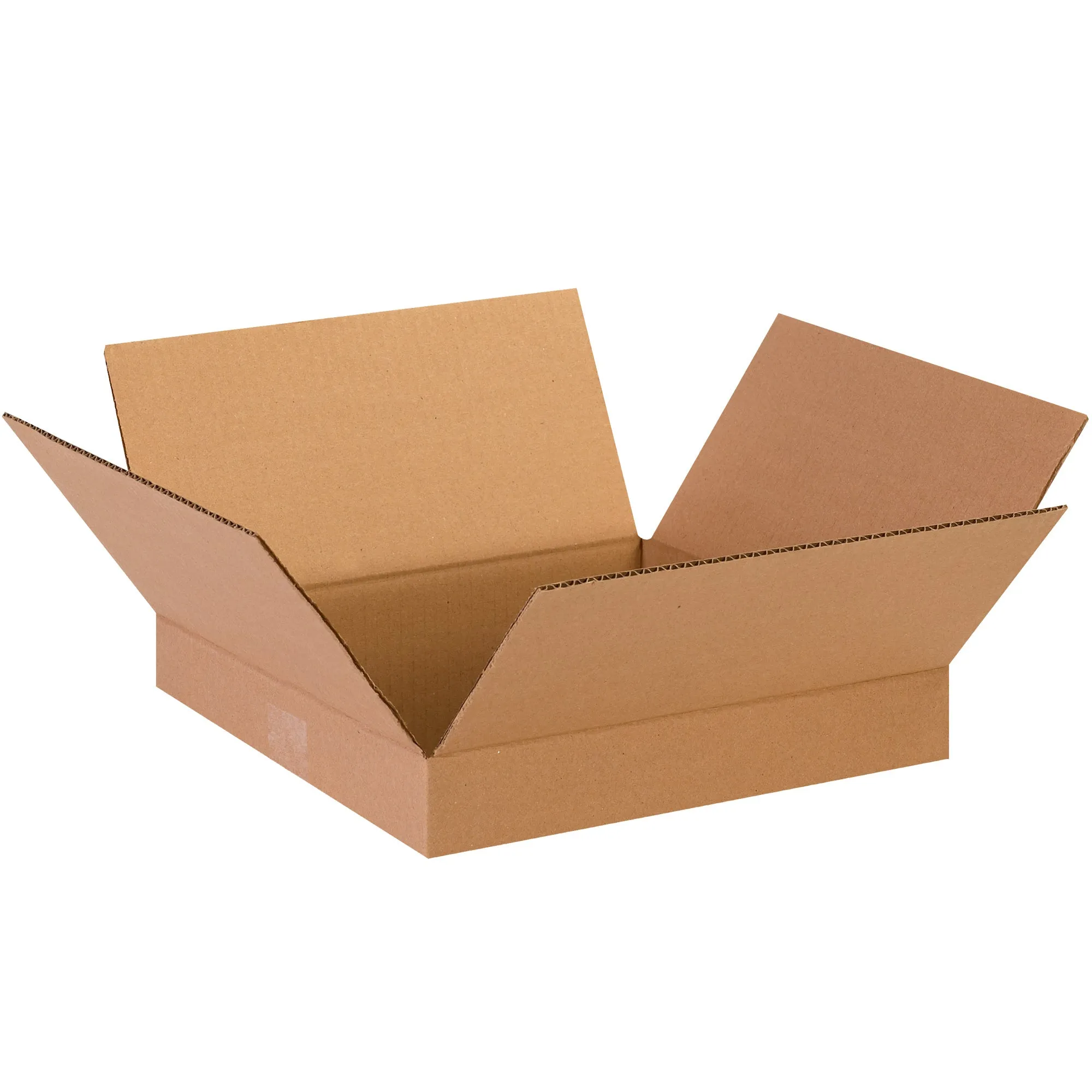 13 x 13 x 2 Flat Corrugated Boxes