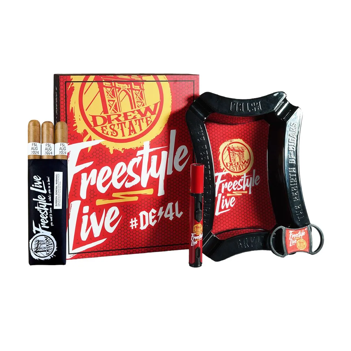 2024 Drew Estate Freestyle Live Kit - Promo Code: 2024FS