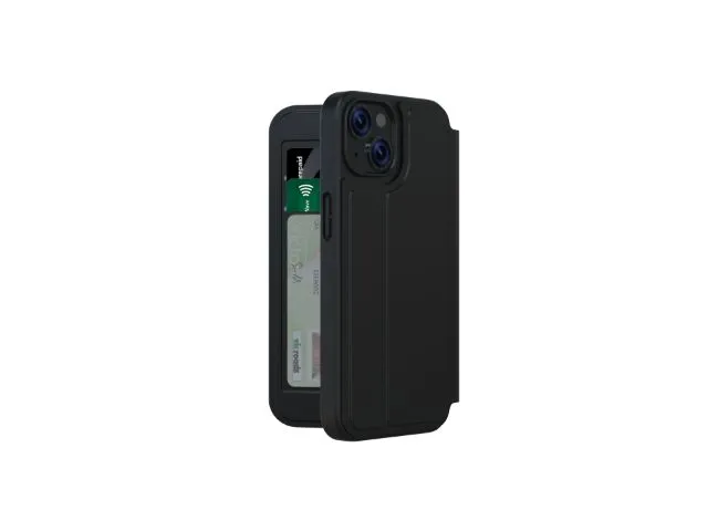 3sixT SlimFolio - iPhone 14 - (MS)(RC) Black