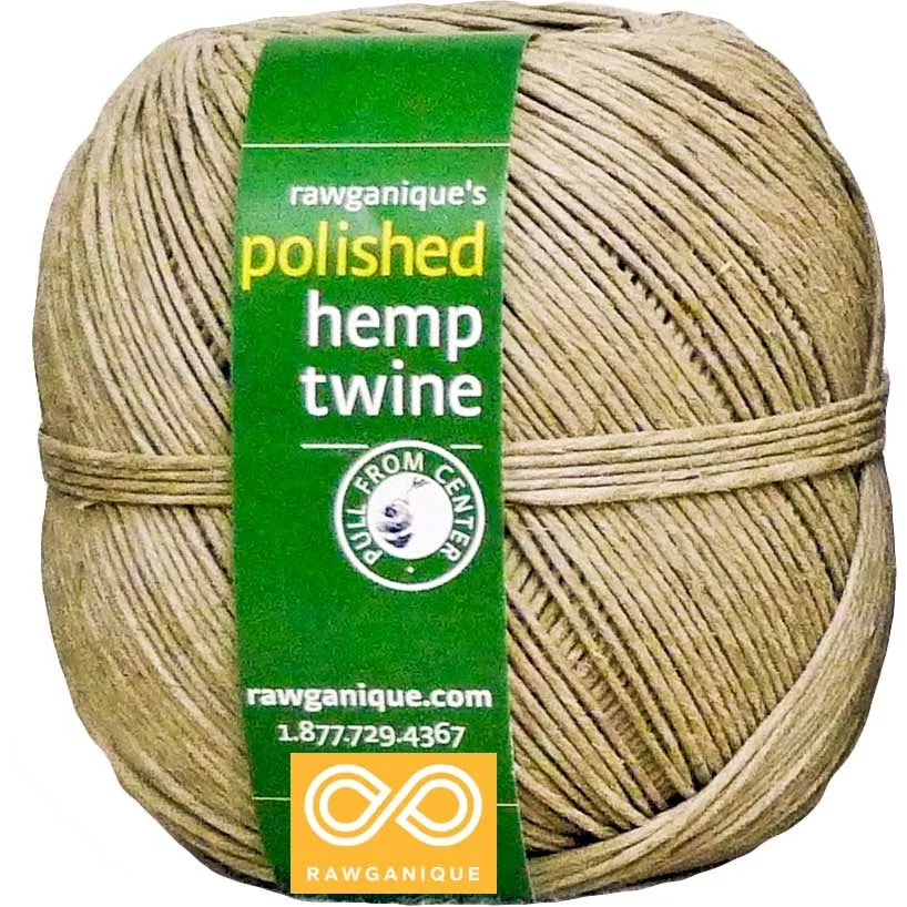 48# Waxed Hemp Twine (Polished)