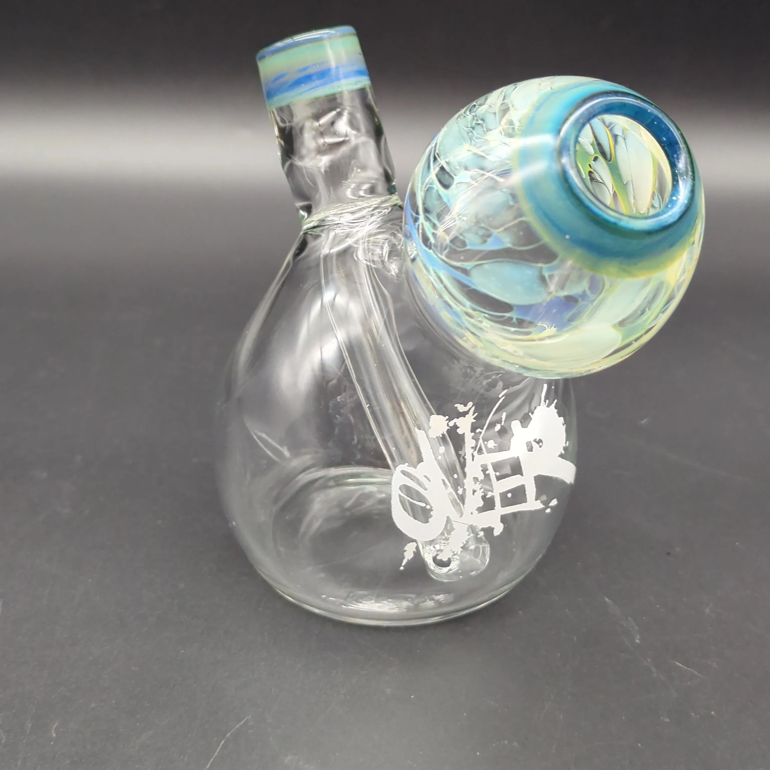 5 Ghost Fumed Heady Mini Bong - by Over__Glass