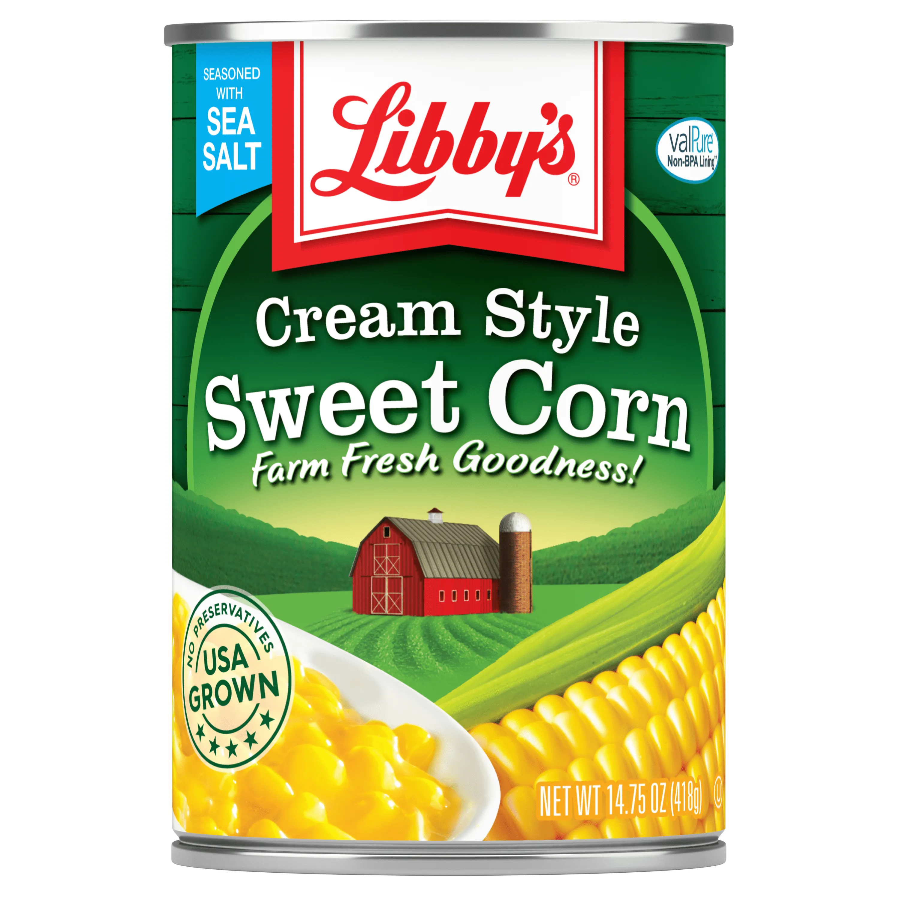 (6 Cans) Libby's Cream Style Corn, 14.75 oz