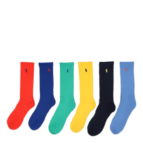 6-Pack Crew Sock