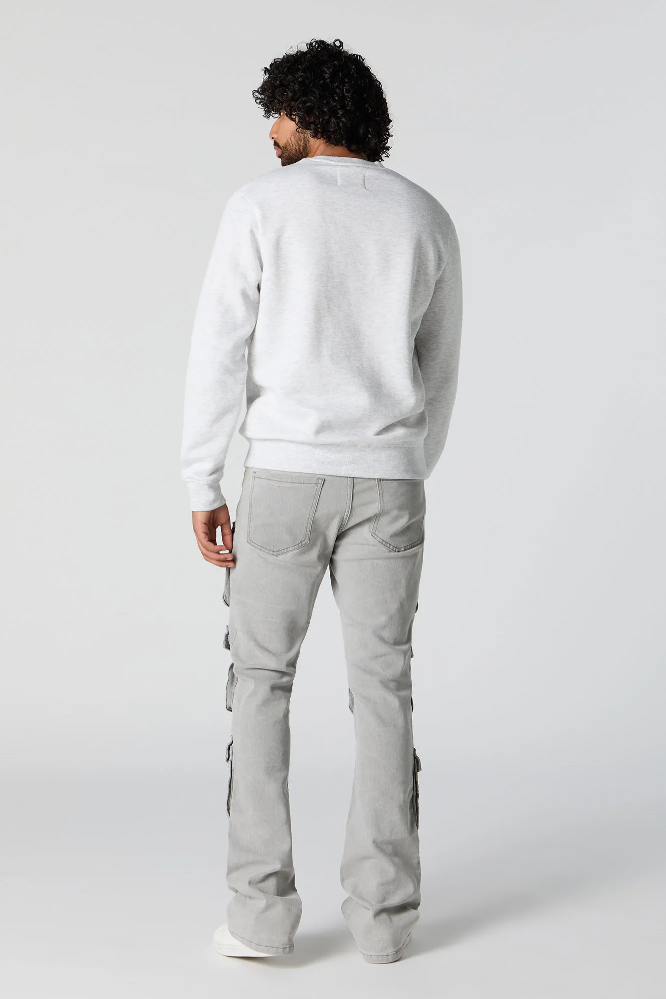 6 Pocket Stacked Cargo Jean