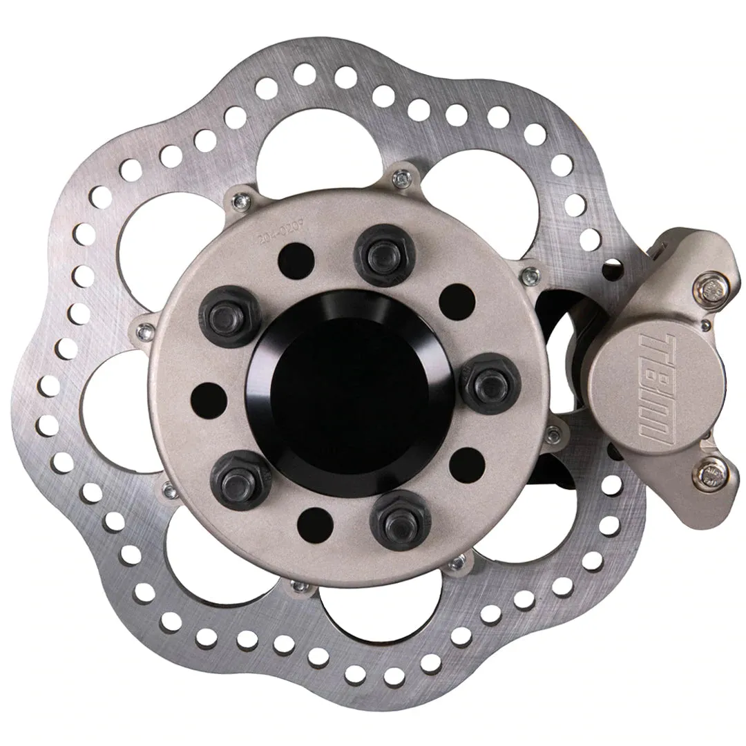 94-04 Mustang SN-95 New Edge GT/Cobra Front Drag Racing Brakes (Reuses Factory Hub) 001-0224