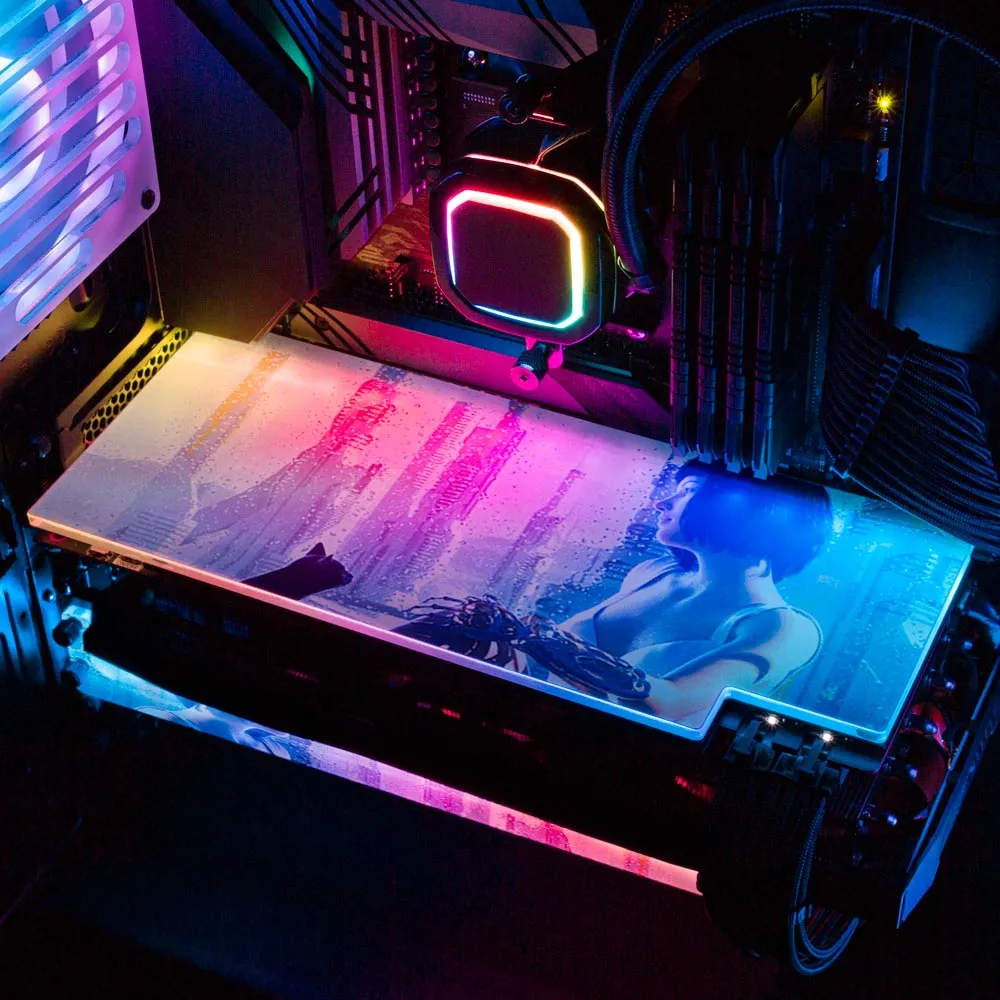 A Cozy Morning RGB GPU Backplate