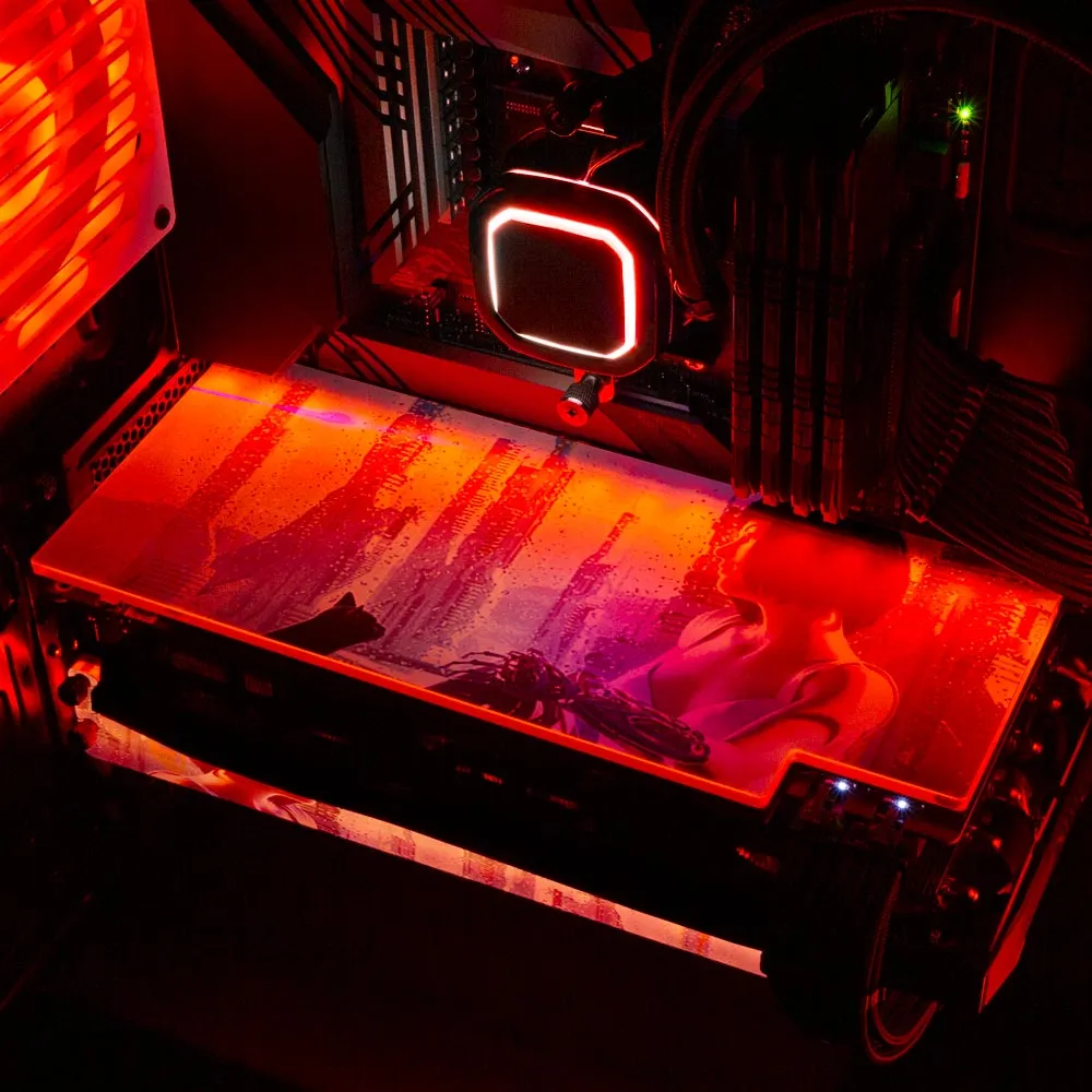 A Cozy Morning RGB GPU Backplate