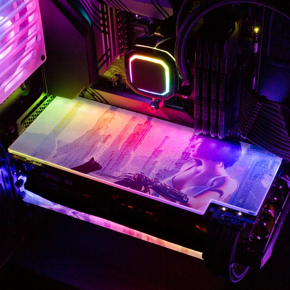 A Cozy Morning RGB GPU Backplate