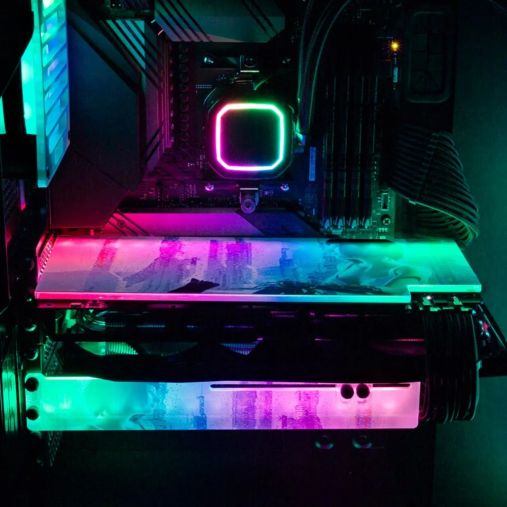 A Cozy Morning RGB GPU Backplate