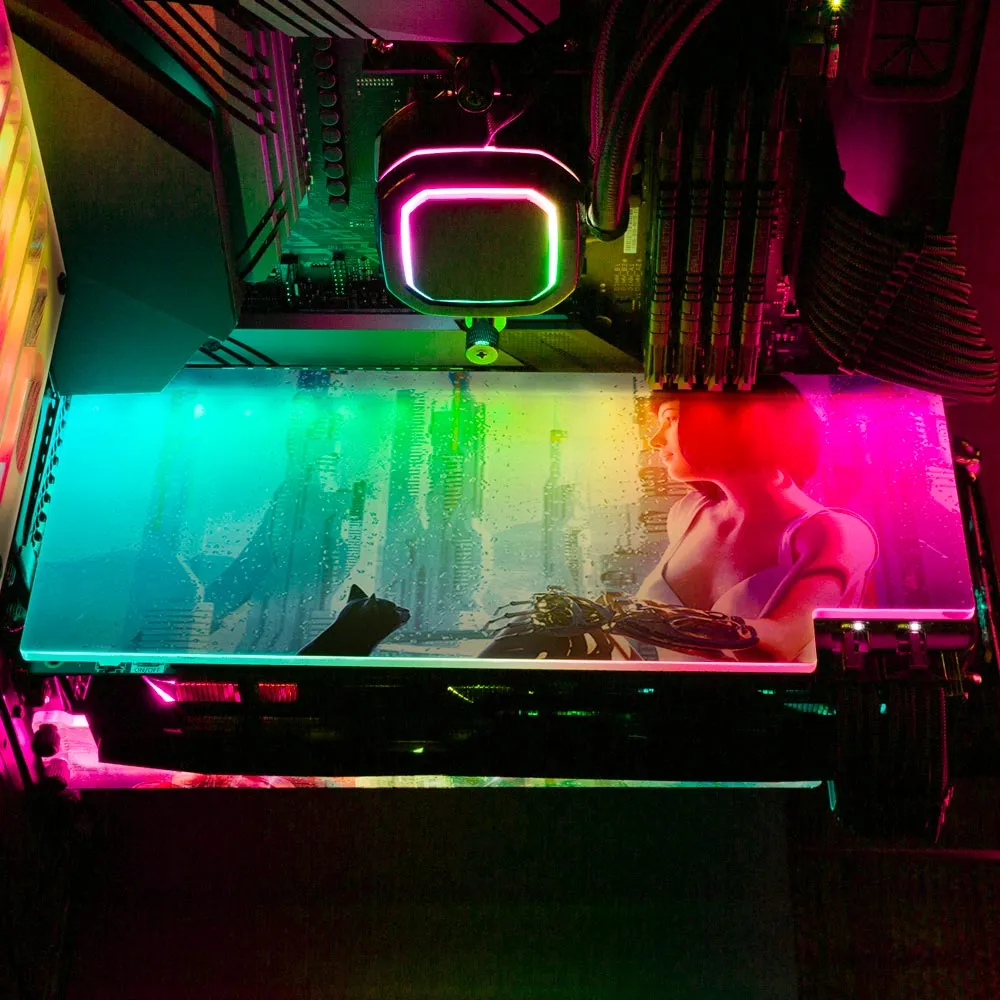 A Cozy Morning RGB GPU Backplate