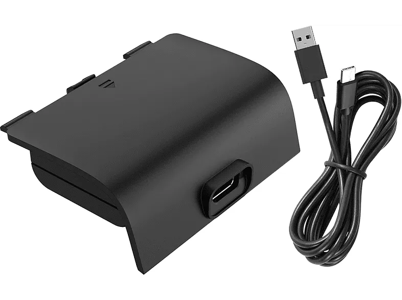 Accesorios Xbox Series - Ardistel BlackFire, Batería recargable   Cable, 700mAh, 1.2 m, Negro