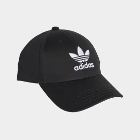 adidas Originals Trefoil Baseball Cap Black / White