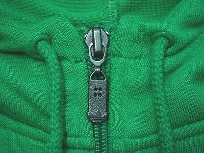 Adidas Skateboarding Zip Hooded Sweatshirt Kelly Green Style # (E78168)