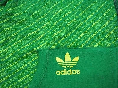 Adidas Skateboarding Zip Hooded Sweatshirt Kelly Green Style # (E78168)