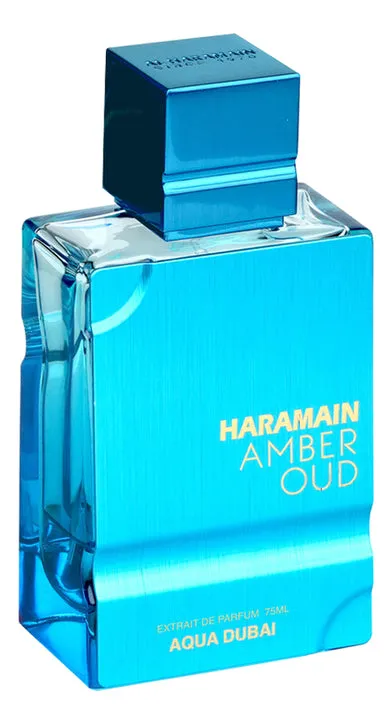 Al Haramain Amber Oud Aqua Dubai Edition Extrait de Parfum 2.5 oz 75 ml