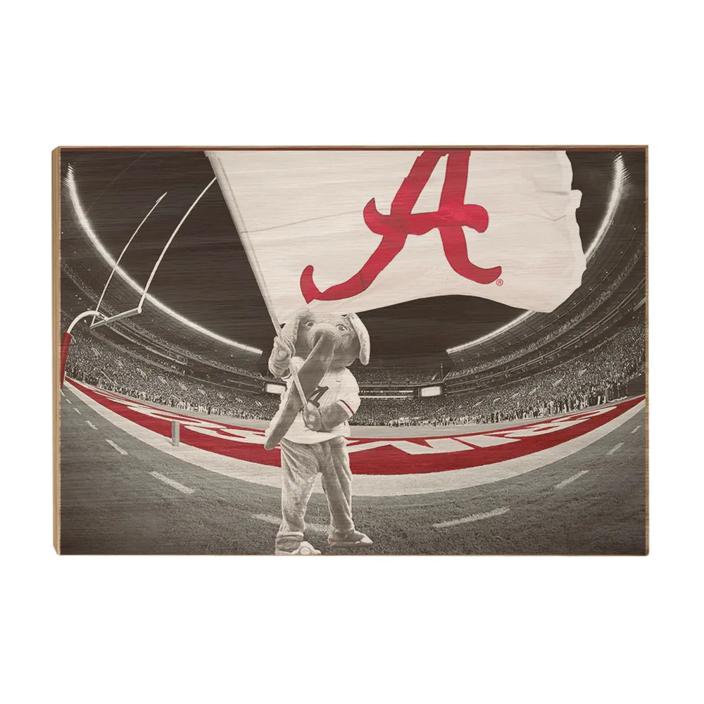 Alabama Crimson Tide - Big Al's Alabama Flag