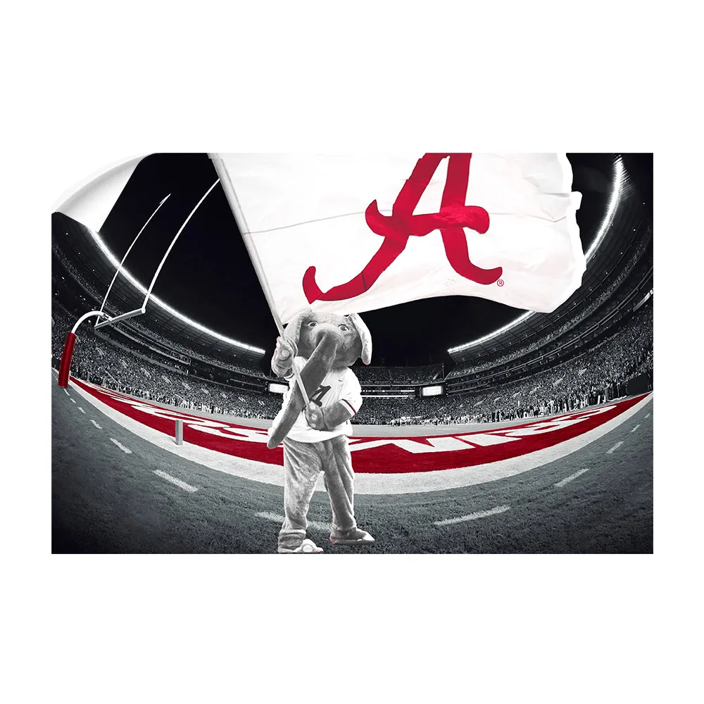 Alabama Crimson Tide - Big Al's Alabama Flag