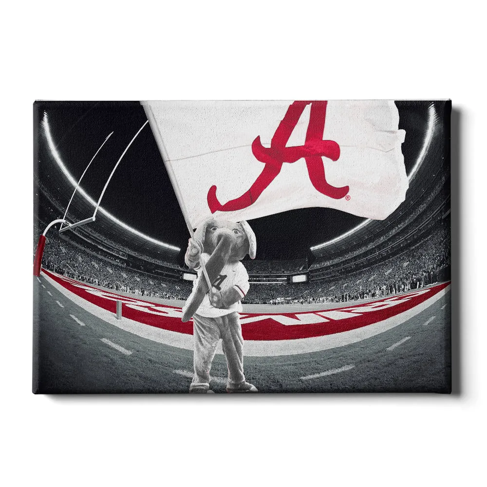 Alabama Crimson Tide - Big Al's Alabama Flag