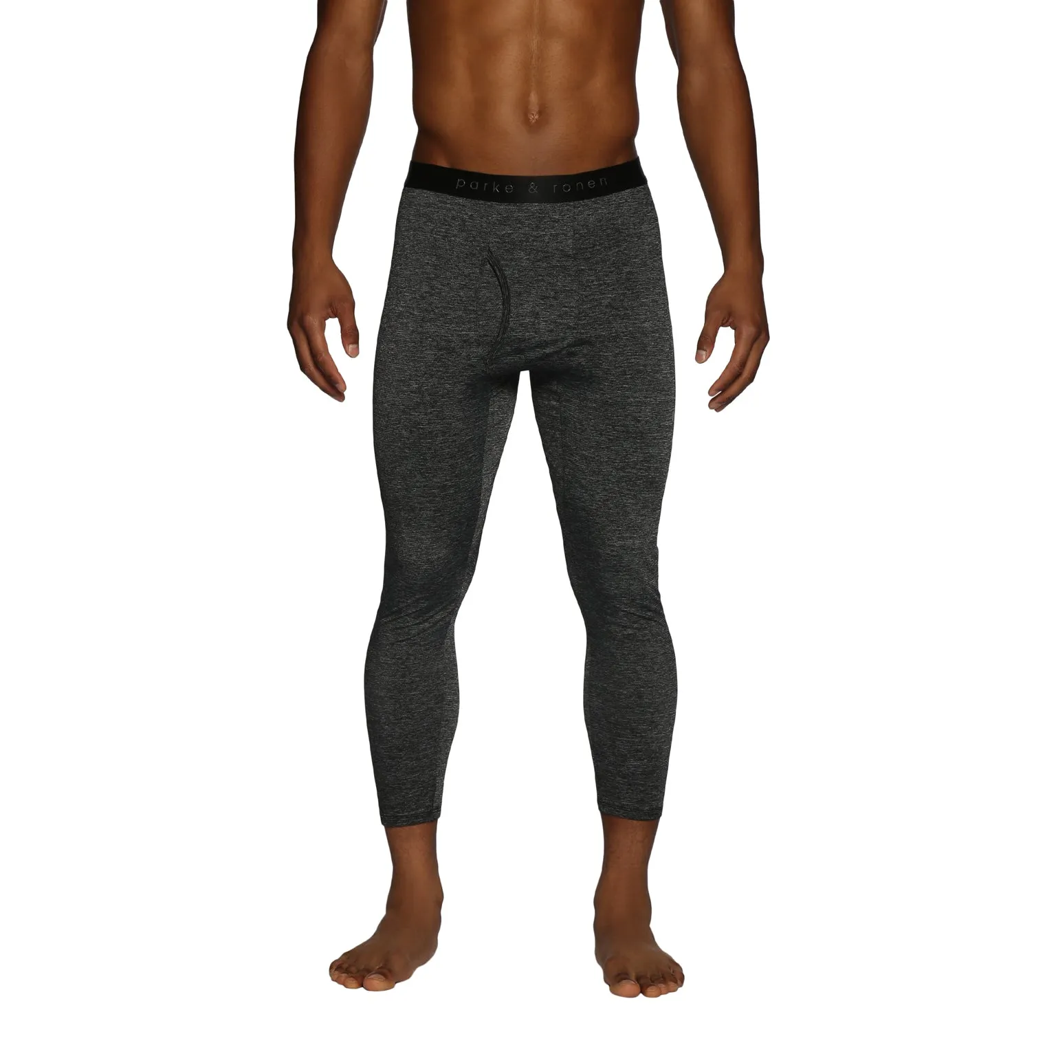 ALL NEW- ACTIONWEAR Heather Black Mako Nylon Legging