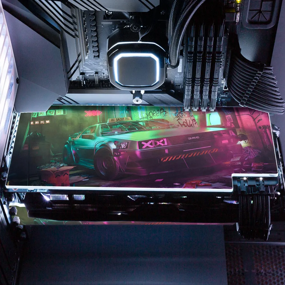 Alley Cyberpunk RGB GPU Backplate