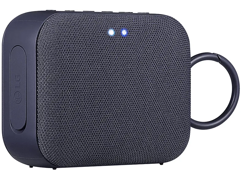 Altavoz inalámbrico - LG XBOOM Go PN1, Hasta 5 h, 3 W, Bluetooth, USB-C, Jack de 3.5 mm, Azul