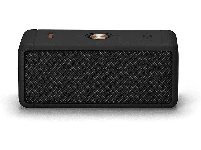 Altavoz inalámbrico - Marshall Emberton, Bluetooth 5.0, Portátil, Autonomía de 20h, IPX7, 360º, Negro