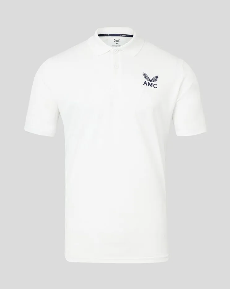 AMC Men's Core Active Polo - White