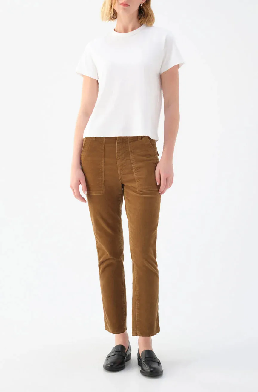 AMO CORDUROY EASY ARMY TROUSER