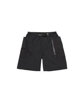 And Wander Patchwork Wind Short - Black