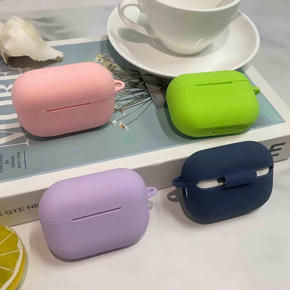 Apple Airpods Pro 2nd Gen (2022) Cover m. Karabinhage - Lilla