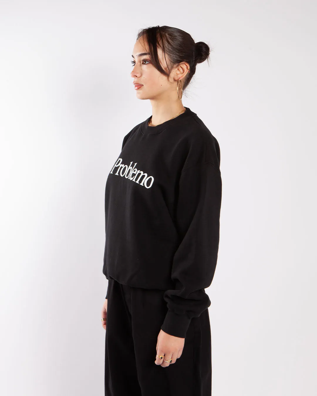 Aries No Problemo Sweatshirt Black