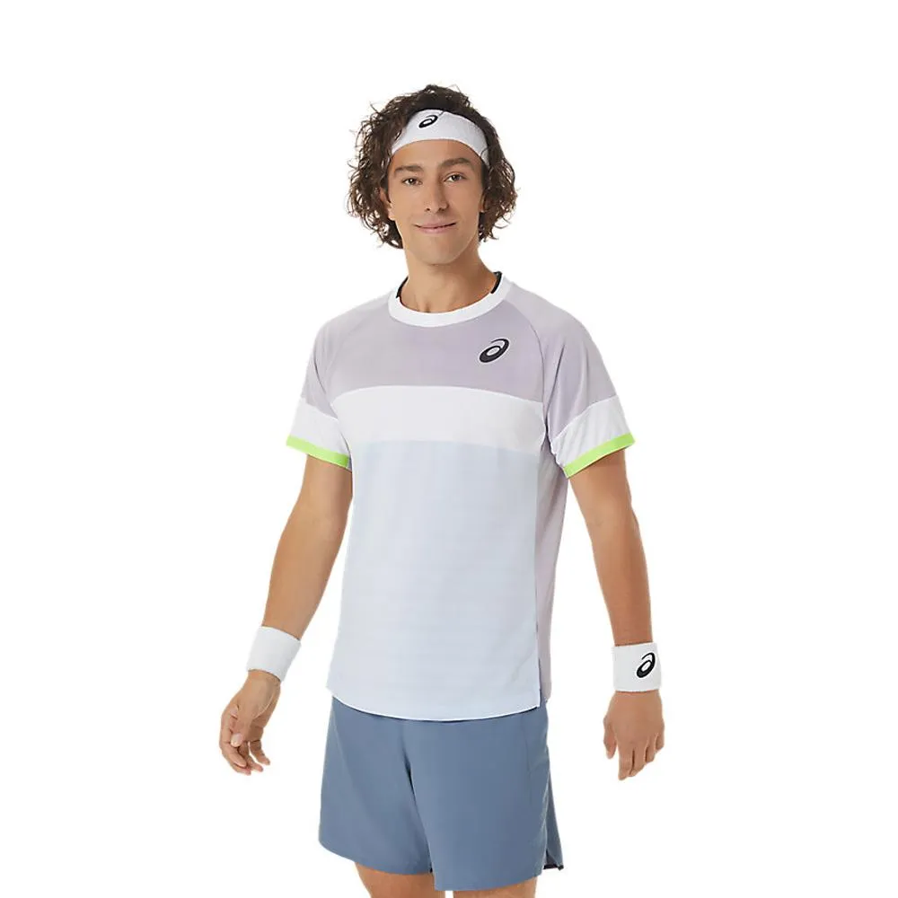 Asics Men's Match Short Sleeve Crew - Dusk Violet