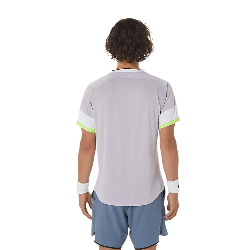 Asics Men's Match Short Sleeve Crew - Dusk Violet