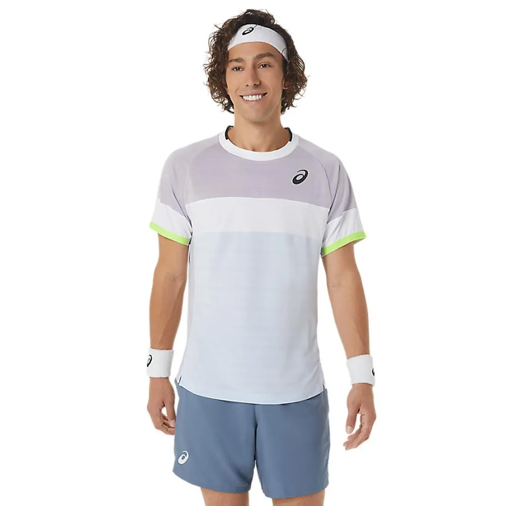 Asics Men's Match Short Sleeve Crew - Dusk Violet