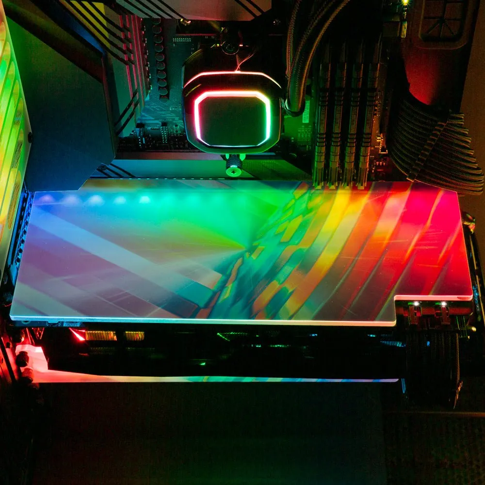 Atari Vibes RGB GPU Backplate