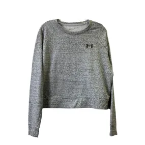 Athletic Sweatshirt Crewneck By Under Armour In Grey, Size: Xl