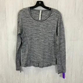 Athletic Top Long Sleeve Crewneck By Lululemon  Size: 4