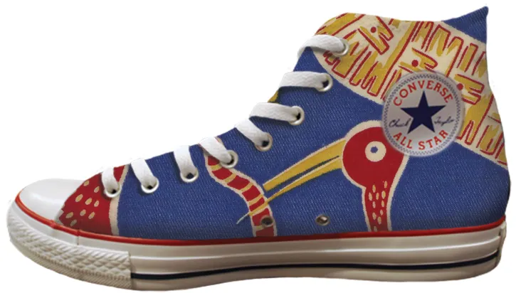 Baggins Original Hi Top Early Bird Textiles