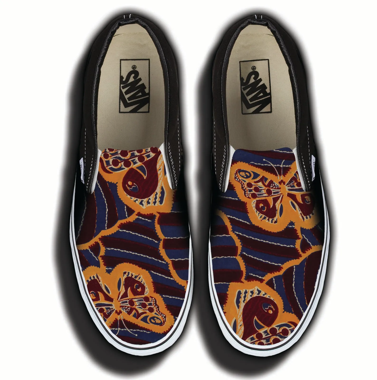 Baggins Original Slip-On Textiles Butterfly