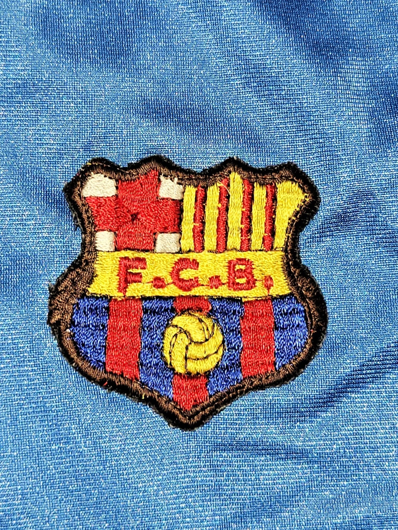 Barcelona Meyba 1985 - 1990 MARADONA ERA Away Soccer Jersey Shirt XL