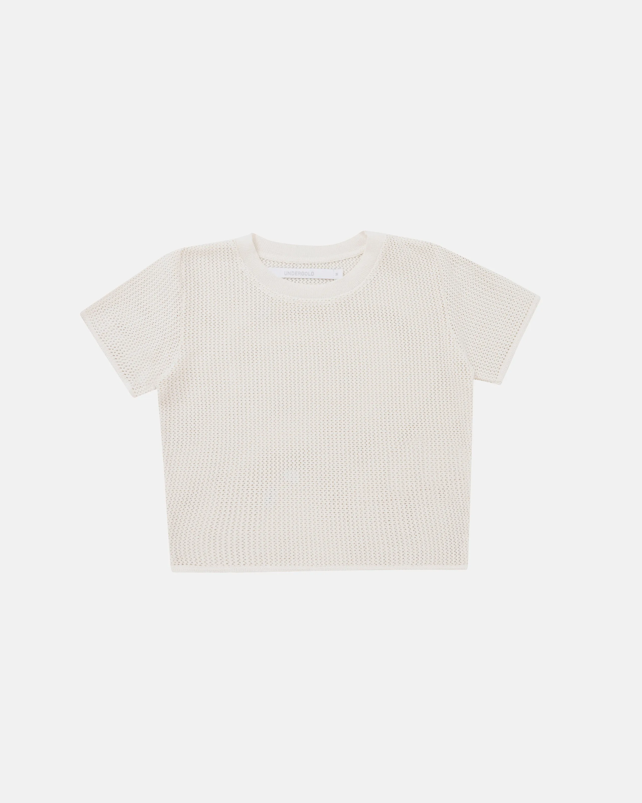 Basics Knit Baby Tee Cream