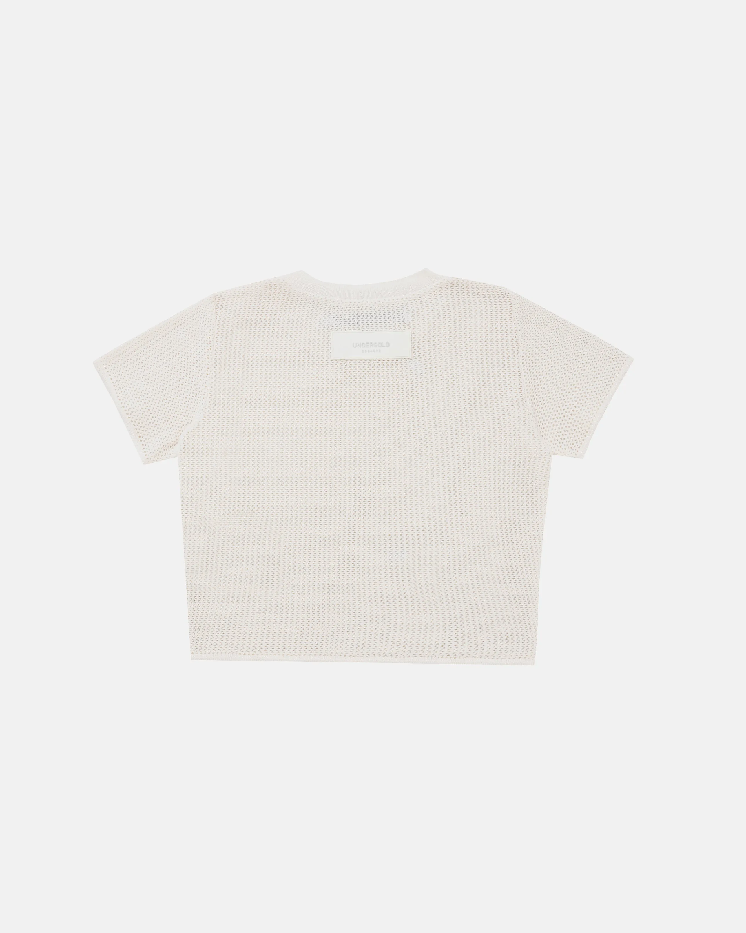 Basics Knit Baby Tee Cream