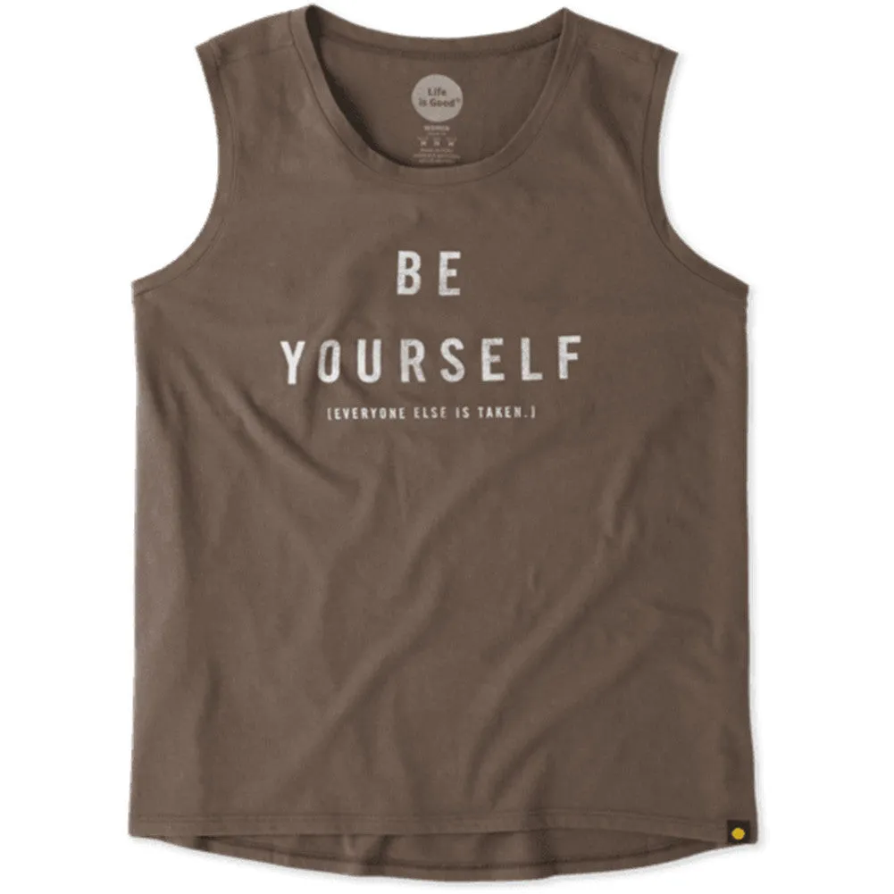 Be Yourself Simple Muscle T-Shirt by Life is good