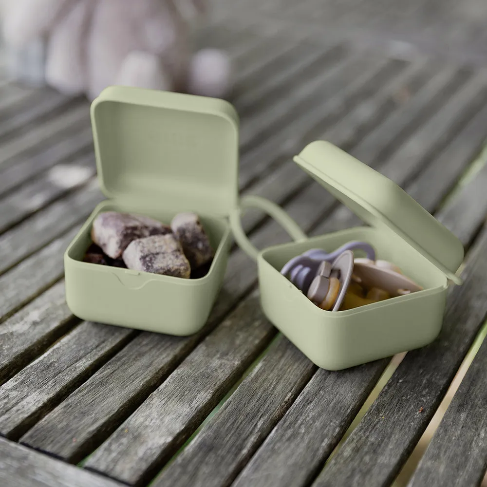 BIBS Pacifier Box - Sage