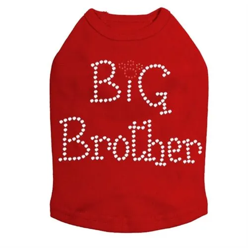 Big Brother Rhinestones Dog Tank- Many Colors