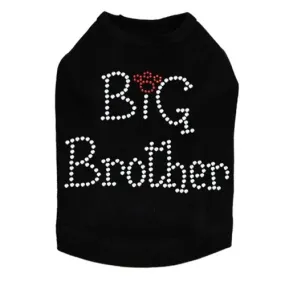 Big Brother Rhinestones Dog Tank- Many Colors