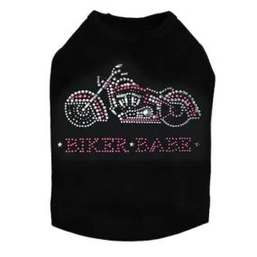 Biker Babe Pink Motorcycle Rhinestone Tank- Many Colors