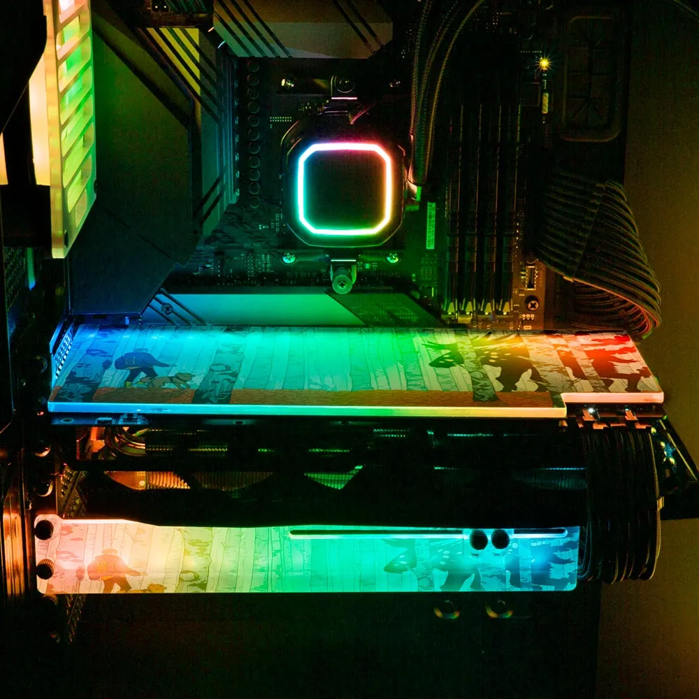 Birch Forest RGB GPU Backplate