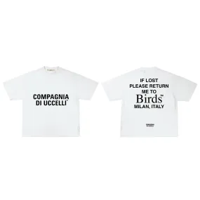 Birds "Lost Merch" Ivory Ultra-Premium Oversized S/S Box T-Shirt