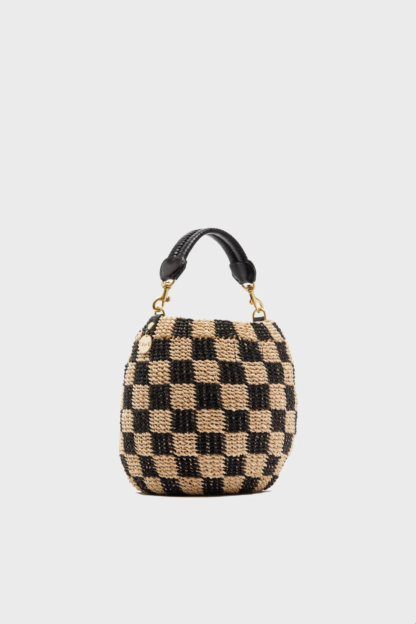 Black & Natural Checker Pot de Miel